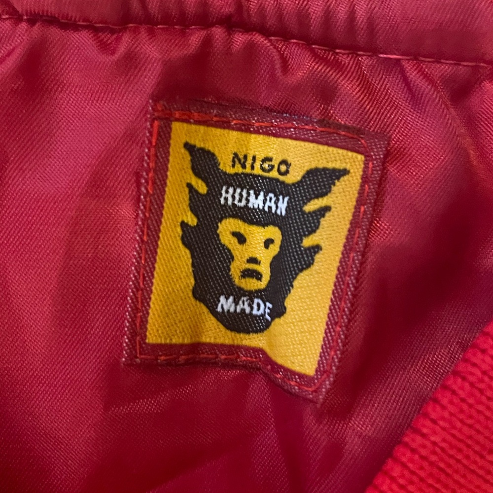 Human Made Girls Don’t Cry Dry Alls Varsity Jacket - Picture 12 of 13